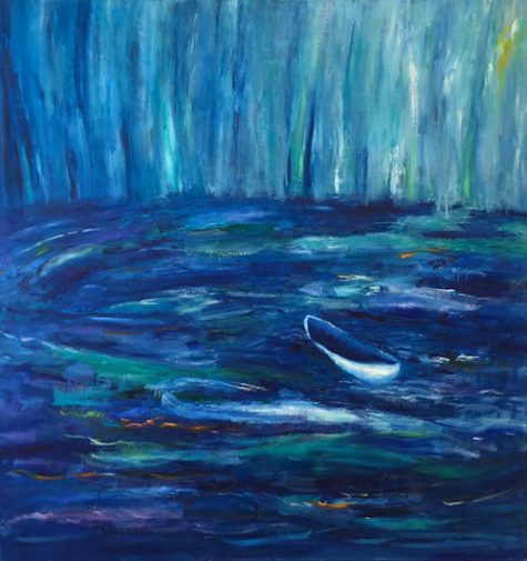 Dare the Universe 42” x 40” Sold